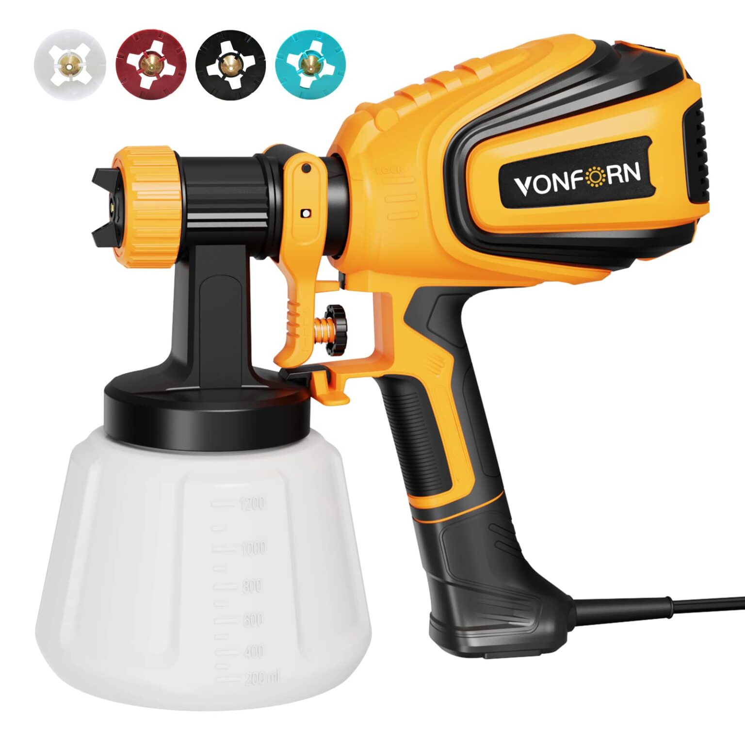 VONFORN Paint Sprayer Review High Performance HVLP Spray Gun (2023