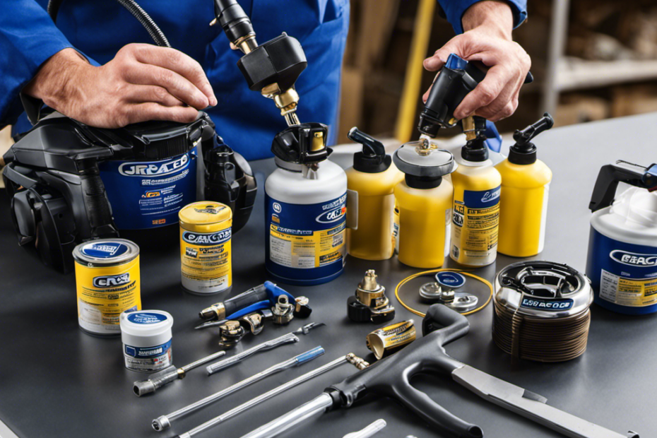 An image capturing the essence of affordability in pump repair kits for Graco Airless Paint Sprayers