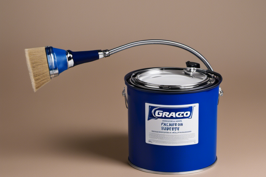 An image showcasing a flawless, smooth paint finish achieved with the Graco FFLP214 tip