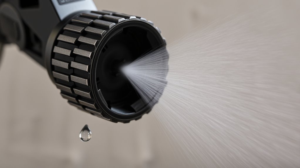 adjust spray pattern precisely