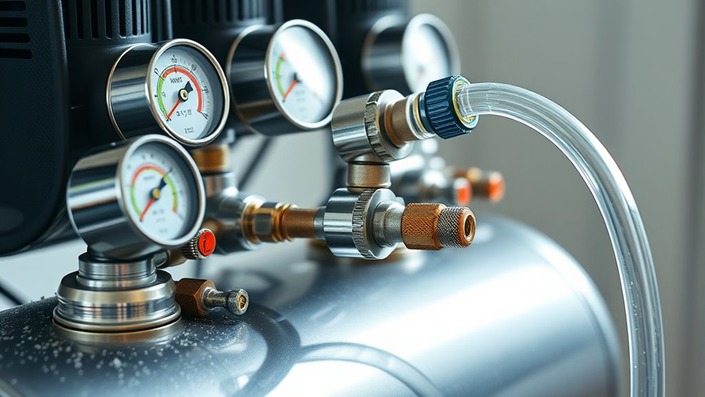 air compressor setup details