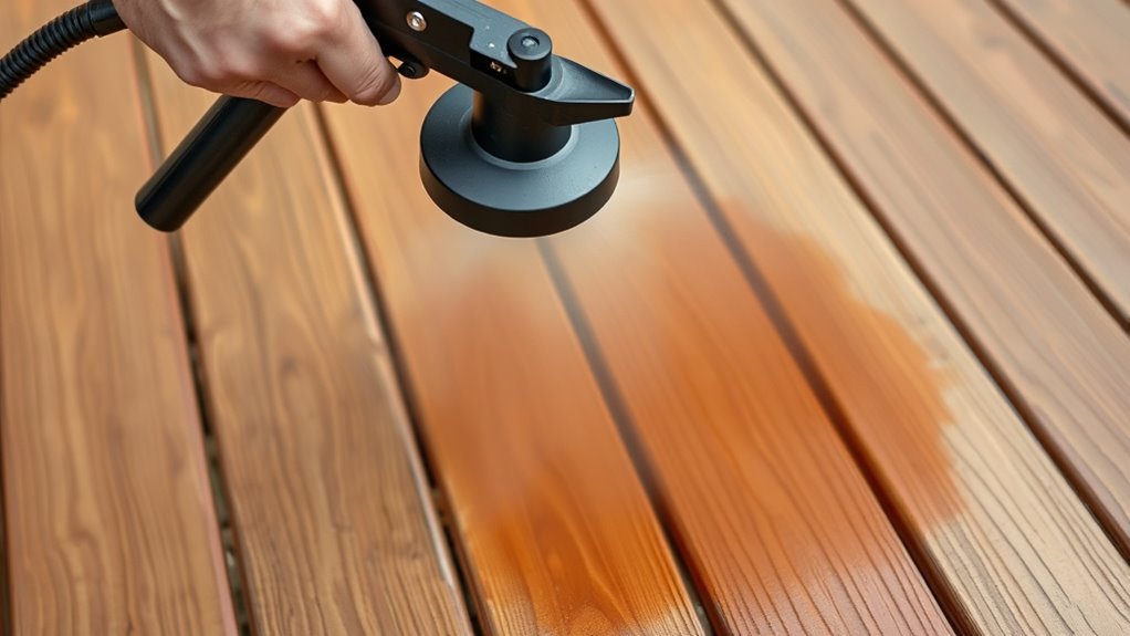 apply stain with precision