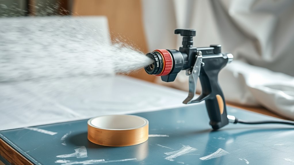 choose appropriate painting tools