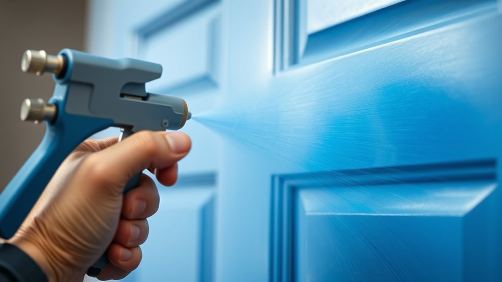 choose appropriate spray equipment