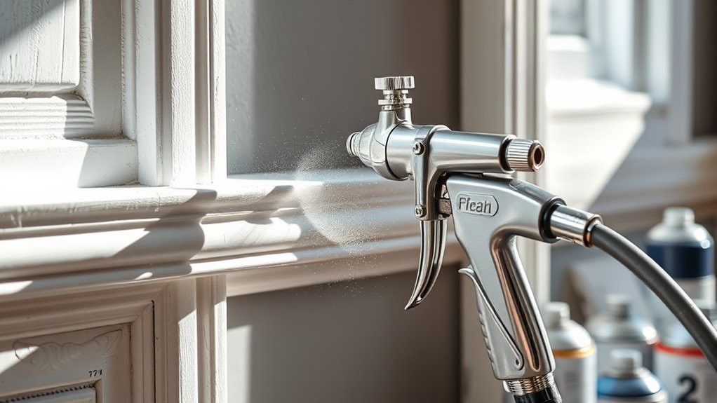 choose appropriate spray equipment