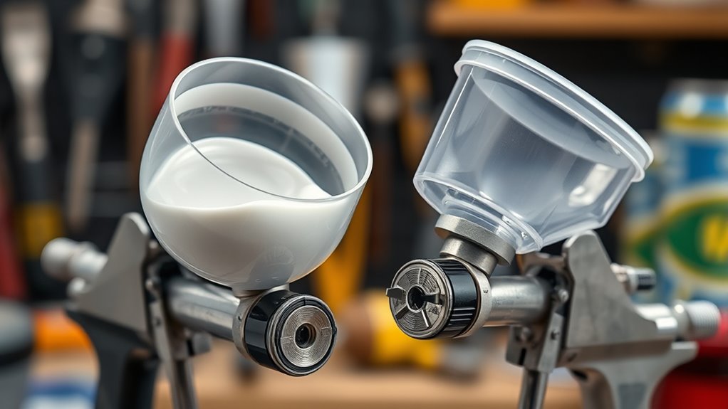 choose appropriate spray gun