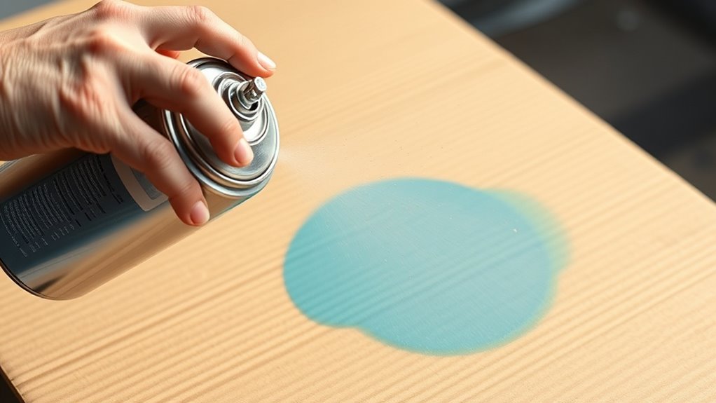 choose clean sturdy surface