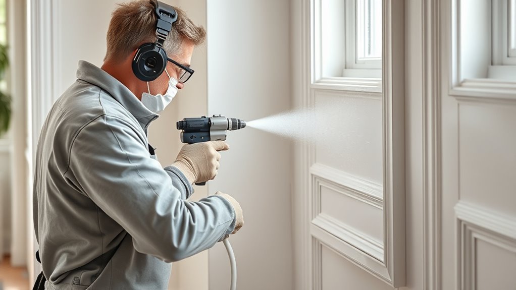 choose proper equipment and paint