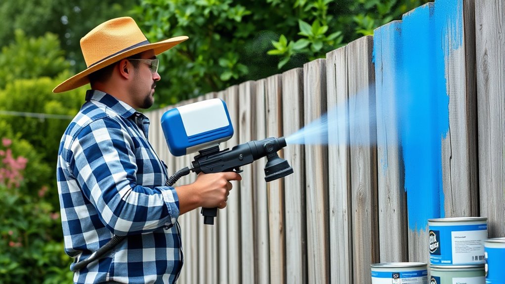 choose quality paint and equipment