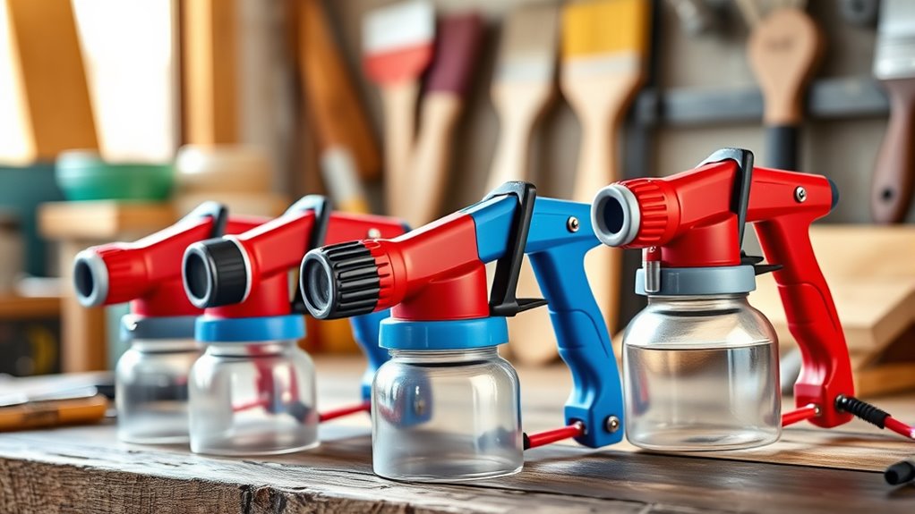 choose sprayer with adjustable features