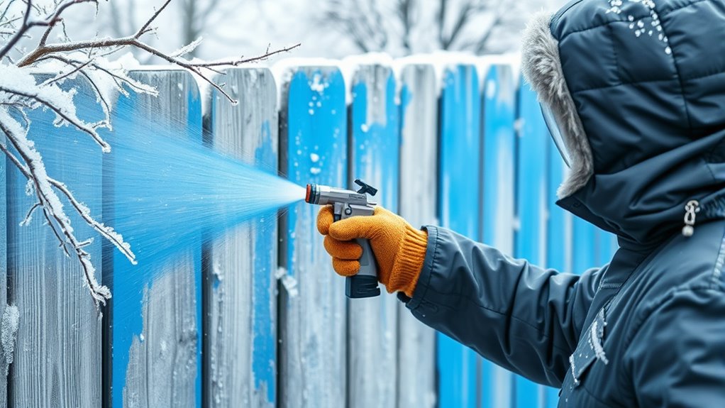 choose winter specific paints