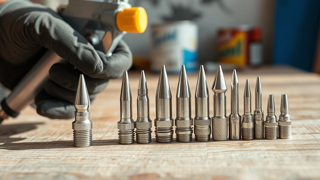choosing correct spray tip