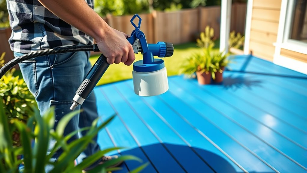 choosing effective deck sprayers