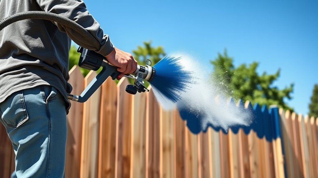 choosing effective fence sprayers