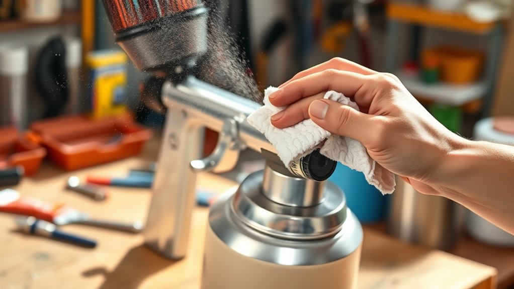 clean flush store maintain