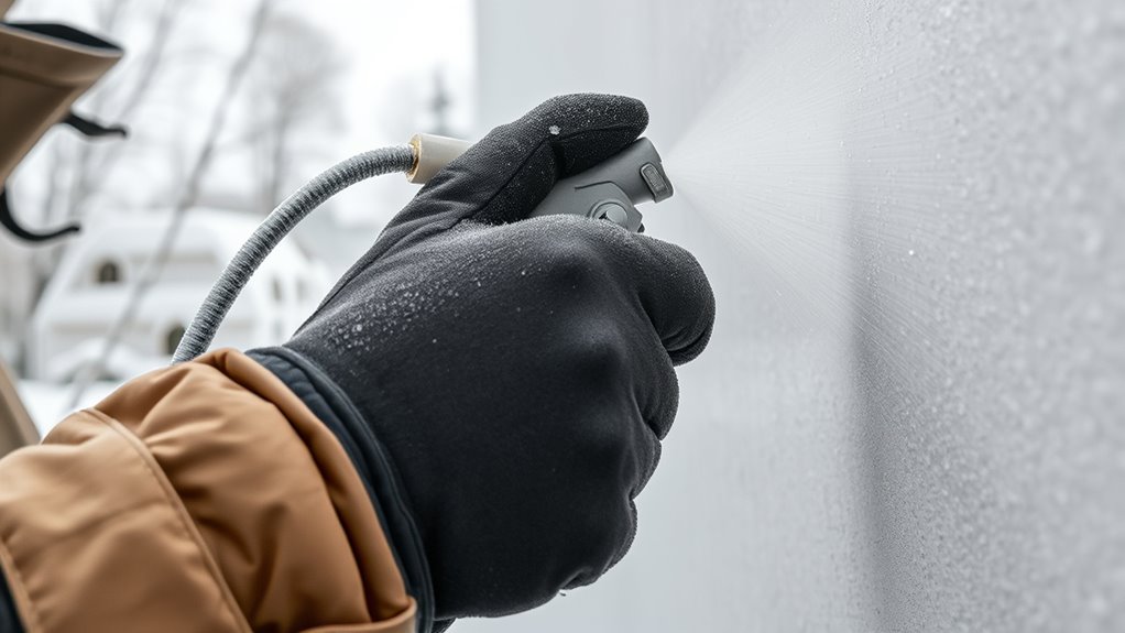 cold weather paint selection