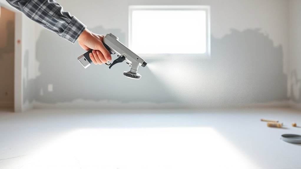 consistent spraying for smooth