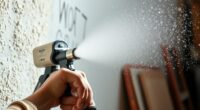 controlling overspray during painting