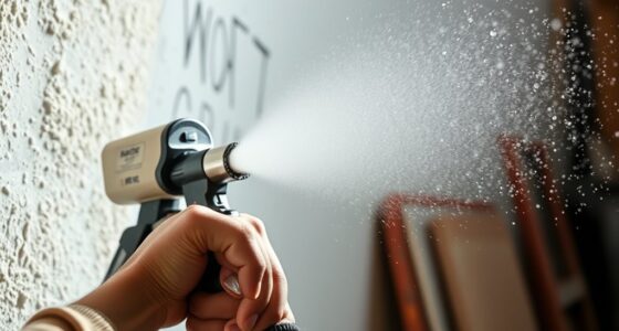 controlling overspray during painting