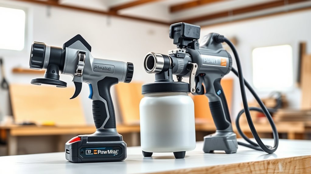 cordless portable paint sprayer
