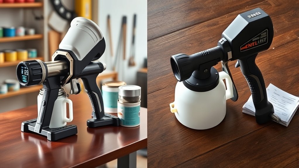 cost effective spray equipment choices