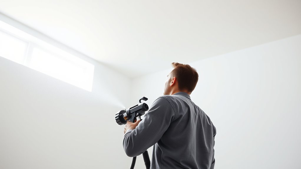efficient interior wall painting