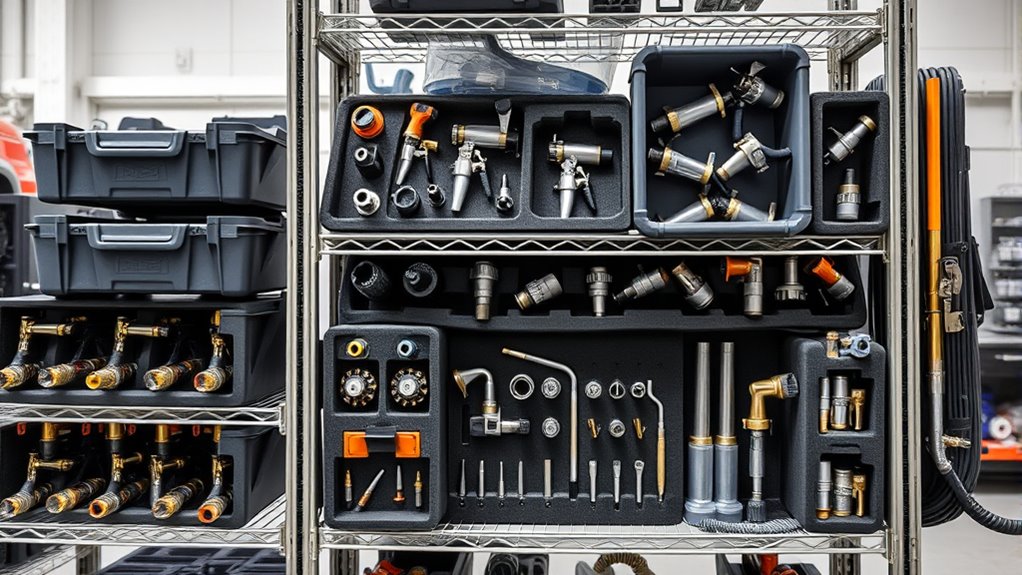 efficient large scale equipment management