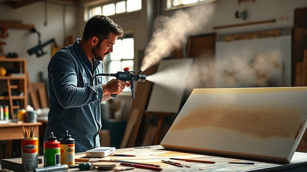 efficient large surface painting