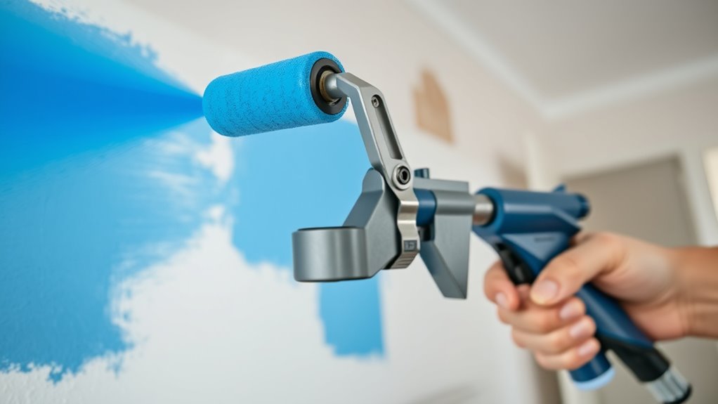 efficient large surface painting
