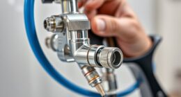 efficient paint sprayer connections