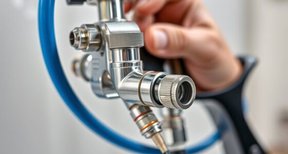 efficient paint sprayer connections