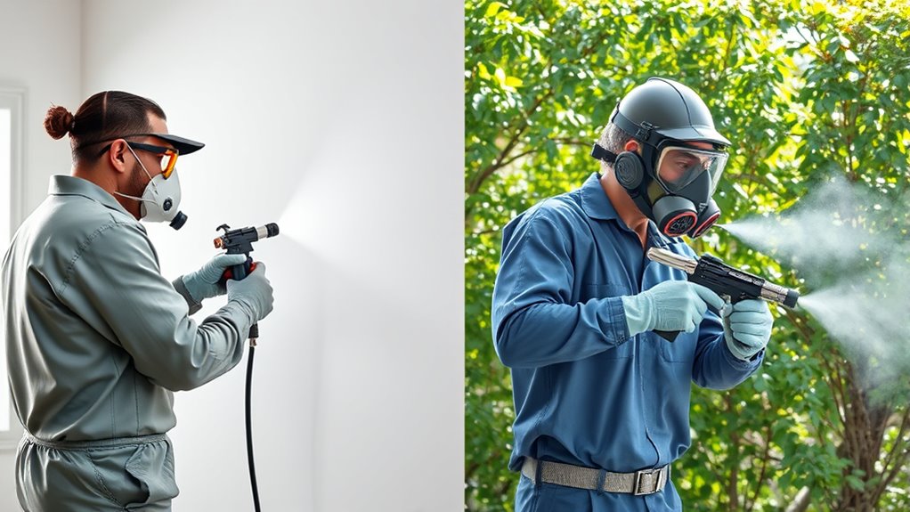 ensure ventilation and protection