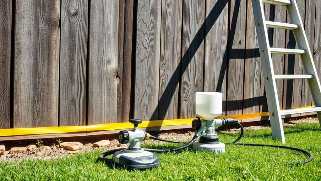fence prep and workspace