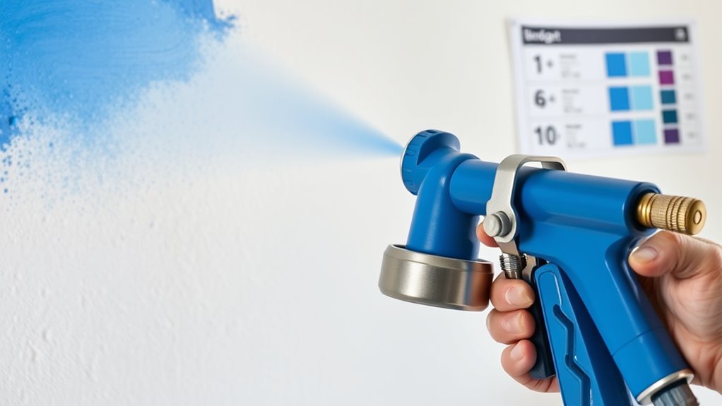finalize paint purchase plan