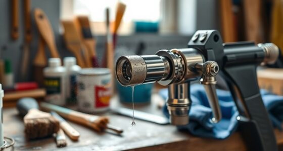 frequency of paint sprayer cleaning