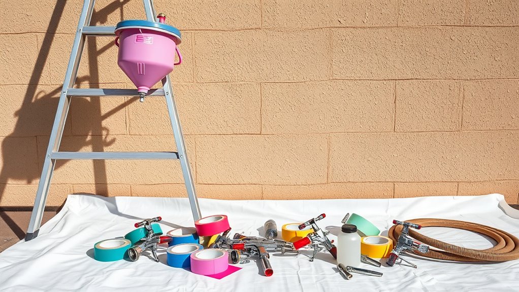gather quality tools and supplies
