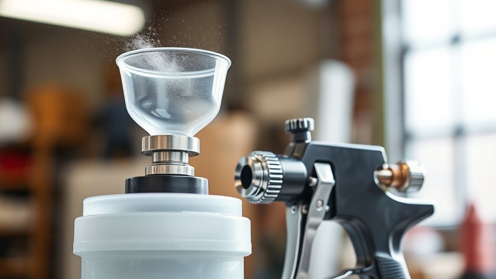 gravity feed spray gun limitations