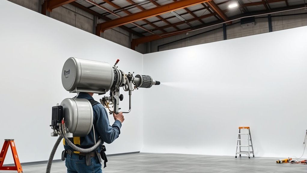 heavy duty large scale project sprayers