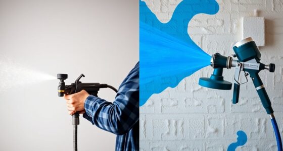 hvlp vs airless sprayers