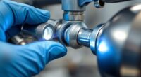 identify and repair spray leaks