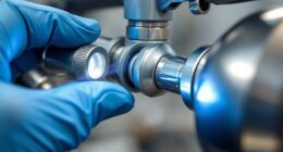 identify and repair spray leaks