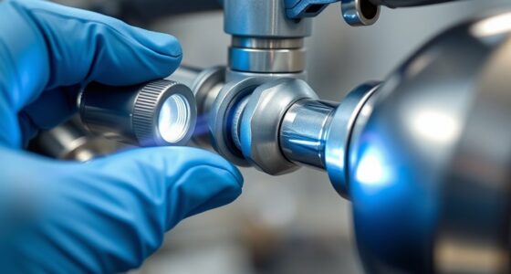 identify and repair spray leaks