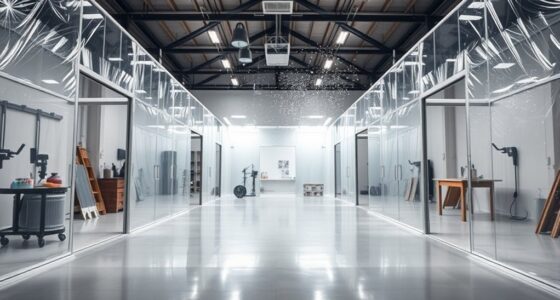 indoor overspray containment solutions