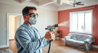 indoor paint sprayer safety