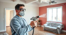 indoor paint sprayer safety