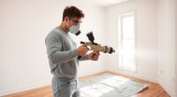 indoor paint sprayer safety