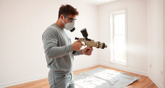 indoor paint sprayer safety