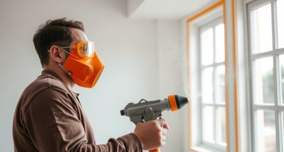 indoor paint spraying safety