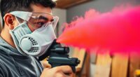 indoor spray painting safety