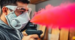 indoor spray painting safety